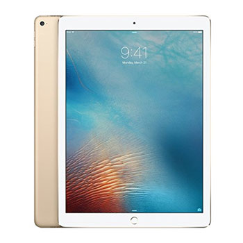 Apple .5" Cellular iPad Pro GB Gold iOS Tablet LN
