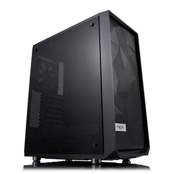 Fractal Meshify C TG Blackout Tempered Glass Mid Tower Gaming High Airflow Quiet Case : image 1