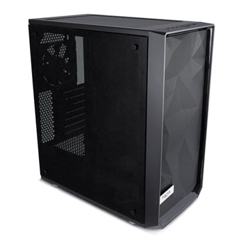 Fractal Meshify C TG Blackout Tempered Glass Mid Tower Gaming High Airflow Quiet Case : image 2