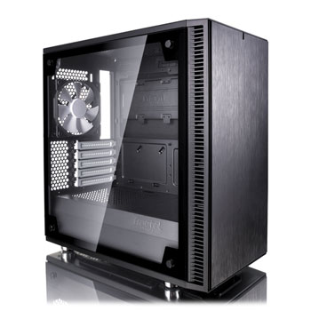 Fractal Design Tempered Glass Define Mini C Micro ATX PC Gaming Case : image 2