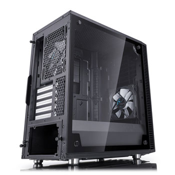 Fractal Design Tempered Glass Define Mini C Micro ATX PC Gaming Case : image 3