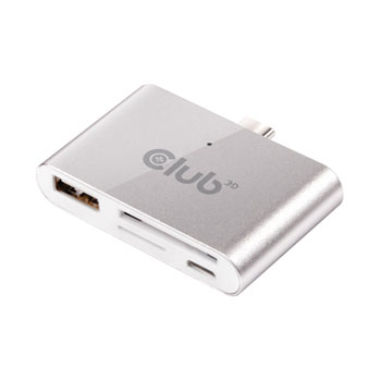 Club3D USB C Smart Reader with OTG and Apple U Drive : image 1