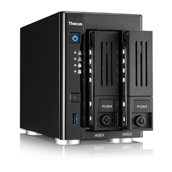 Thecus N2810PRO All In One Dual Bay Multimedia NAS Server : image 3