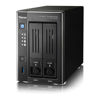 Thecus W2810PRO NAS Server Free License of Windows Storage Server with 60GB SSD : image 1