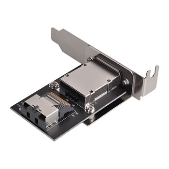 SilverStone Internal Mini SAS 26pin SFF8087 to External 36pin SFF8088 om PCI-E Card Brac : image 1