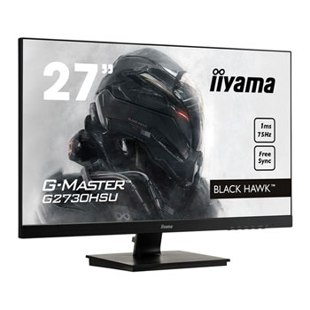 Iiyama 27" G-Master Black Hawk Full HD FreeSync 1ms Gaming Monitor with Speakers : image 1