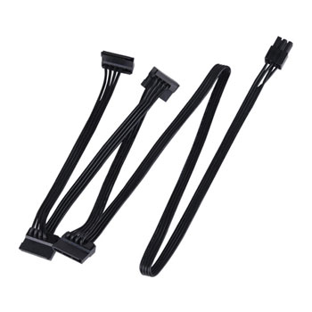 Silverstone PP05-E Short Flat PSU Cable Set – Sleek & Flexible Cables For Modular Power Supplies
