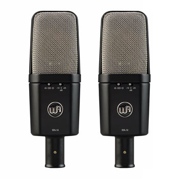 Warm Audio WA-14 Condenser Microphone (Matched Stereo Pair) : image 1