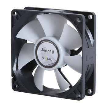 80mm Gelid Solutions Silent 8 Silent Case Fan : image 1