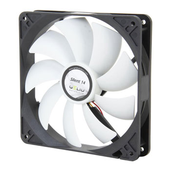 140mm Gelid Solutions Silent 14 Quiet Case Fan : image 1