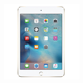 Apple iPad Mini 4 Wi-Fi 4G/LTE 128GB - Gold LN83859 - MK8F2B/A | SCAN UK