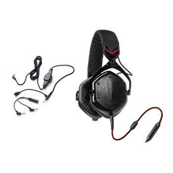 Catena Microbe Fristelse V-MODA Crossfade M-100 Headphones (Shadow) + V-MODA BoomPro Microphone  Cable Bundle LN84029 | SCAN UK