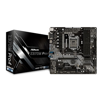 ASRock Intel Z370M Pro 4 Coffee Lake Micro ATX Motherboard
