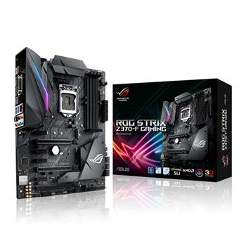 ASUS Intel ROG STRIX Z370-F Coffee Lake GAMING ATX Motherboard