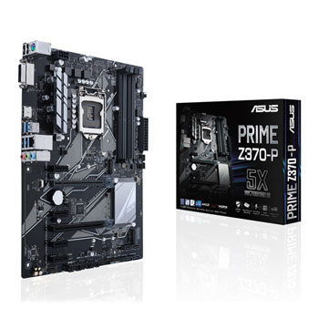 ASUS PRIME Z370-P Intel Coffee Lake ATX Motherboard LN84740 | SCAN UK