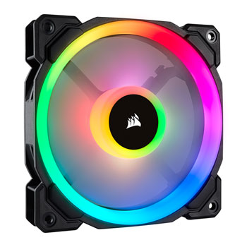 Corsair LL120 RGB 120mm Dual Loop 1 Fan Expansion Pack LN85047 - CO-9050071-WW | SCAN UK