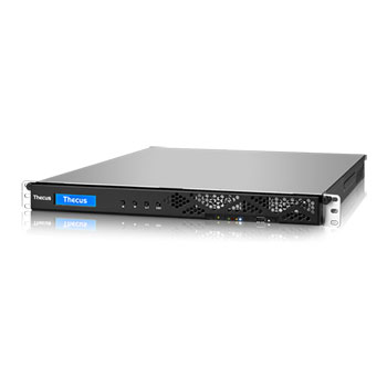 Thecus N4820U-R 4 Bay NAS 1U Celeron N3450 1.1GHz Burst to 2.2GHz Quad Core CPU, R-Redundant PSU : image 1