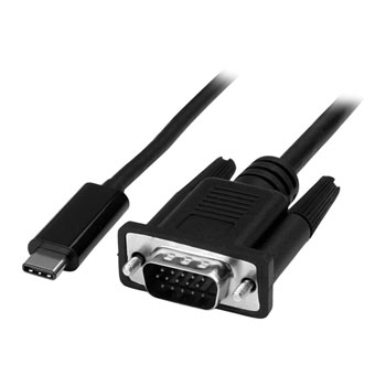 USB-C to VGA Adapter Cable - 1m (3 ft.) 1920x1200 : image 1