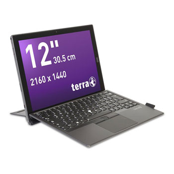 TERRA PAD 2 in 1 12" Convertable Laptop Core i5 8GB 256GB SSD USB-C Win 10 Pro : image 1