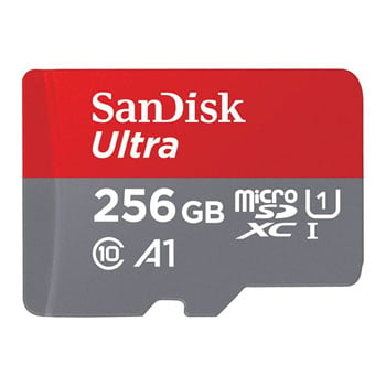 SanDisk ULTRA 256GB 4K UHS A1 Performance Micro SDXC Memory Card SD Adapter Included : image 1