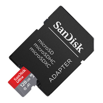 Sandisk Ultra 128gb Microsdxc Uhs I Card With Adapter Sdsquar 128g Gn6ma 100mb S U1 A1 Commercial Access Control Commercial Door Products