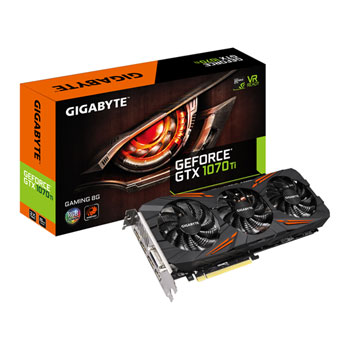 Gigabyte NVIDIA GeForce GTX 1070 Ti 8GB GAMING Graphics Card