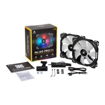 PRO RGB 140mm 2 Fan Lighting Node Pack Image 4 CORSAIR CL 9011109 WW Controller With Individually Addressable