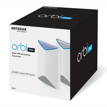 NETGEAR Orbi Pro SRK60 Business Class WiFi Mesh System AC3000 Tri-Band with Router and 1 x Satellite : image 4