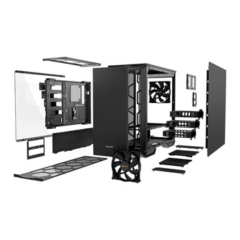 be quiet Dark Base 700 RGB Tempered Glass Midi PC Case : image 3