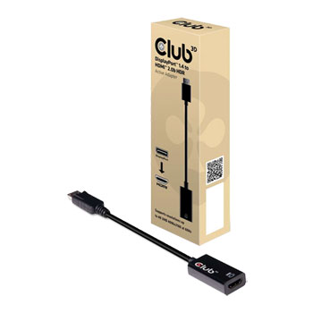 Club3D DisplayPort 1.4 to HDMI 2.0b HDR ACTIVE Adapter : image 1