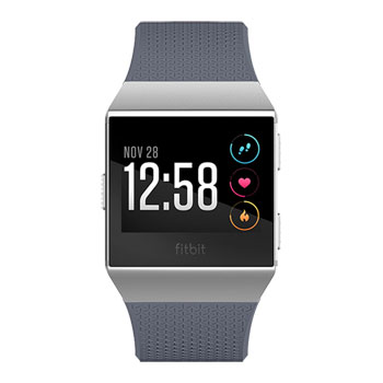 fitbit ionic blue grey white