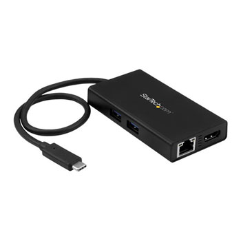 USB-C Multiport Adapter for Laptops - Power Delivery 4K HDMI Gigabit Lan USB 3.0 : image 1