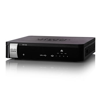 CISCO RV130 VPN Router with 4 Gigabit Ports IPsec QoS USB : image 1