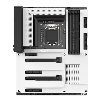 NZXT Intel Z370 N7 Z37XT White Metal Cover ATX Motherboard : image 3