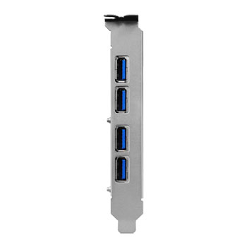 Highpoint 4 Port HighPoint RocketU 1344A USB 3.1 Gen2 10GB/s PCIe 3.0 x4 HBA 