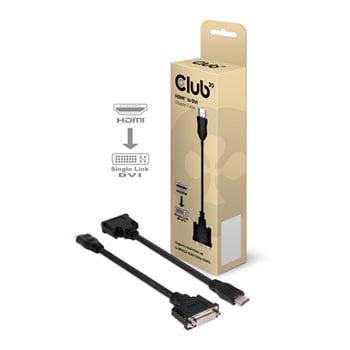 Club3D HDMI to DVI-D Single Link Passive Adapter : image 1