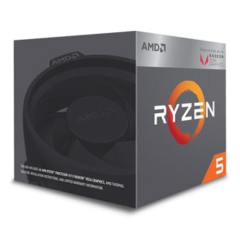 AMD Ryzen 5 2400G VEGA Graphics AM4 CPU w/ Wraith Stealth Cooler : image 2