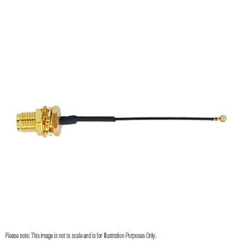 IPX MHF4 to RPSMA Pigtail Adaptor 15cm Cable for M.2 wireless card