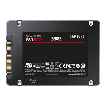 Samsung 860 PRO 256GB 2.5” SATA SSD/Solid State Drive LN87296 - MZ