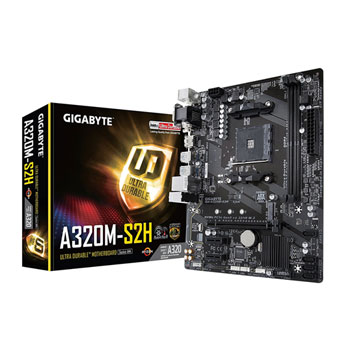 Gigabyte A320M-S2H micro-ATX AM4 Motherboard : image 1