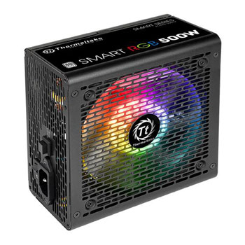 Thermaltake Smart RGB 500 Watt 80+ PSU/Power Supply Black : image 2
