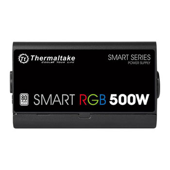 Thermaltake Smart RGB 500 Watt 80+ PSU/Power Supply Black : image 3