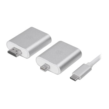 SilverStone EP11S Adapter kit supports Type-C to MiniDP, Type-C to HDMI, Type-C to VGA Thunderbolt3 : image 1
