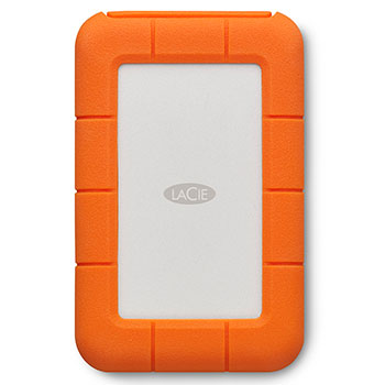 Lacie Rugged 1TB Portable External USB-C/A Hard Drive