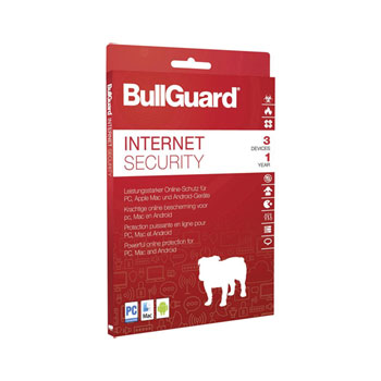 Bullguard Internet Security 2018 3 Devices 1 Year Protection LN87944 ...