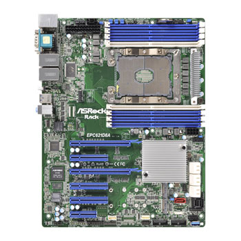 ASRock Intel Xeon Scalable EPC621D8A ATX Server Motherboard : image 2