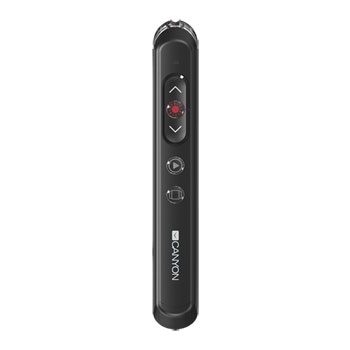 Canyon Ultra Slim Wireless Presenter 2.4GHZ Red Laser Black : image 1
