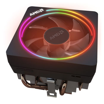 AMD Ryzen 7 2700X Gen2 8 Core AM4 CPU/Processor with RGB Wraith Prism Cooler : image 3