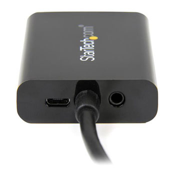 StarTech.com Micro HDMI Male to VGA Female Adapter Converter with Audio : image 4
