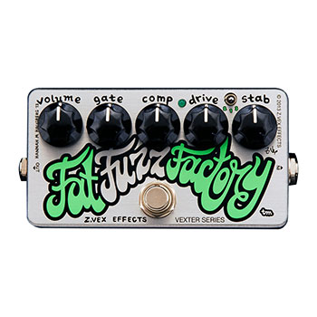 Photos - Effects Pedal ZVEX Vexter Fat Fuzz Factory Guitar Pedal 